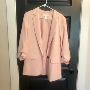 Pink blazer